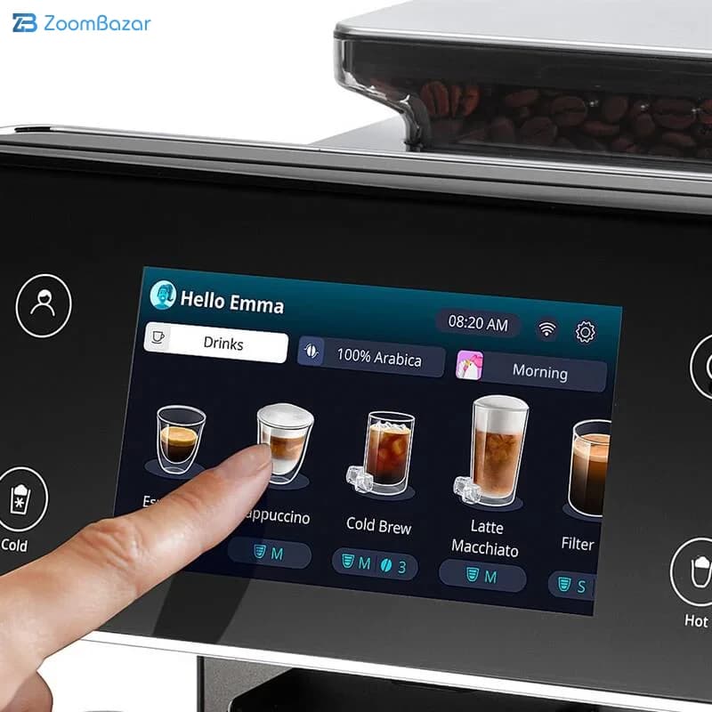اسپرسو ساز اتوماتیک دلونگی مدل ECAM 630.75 — تصویر ۹