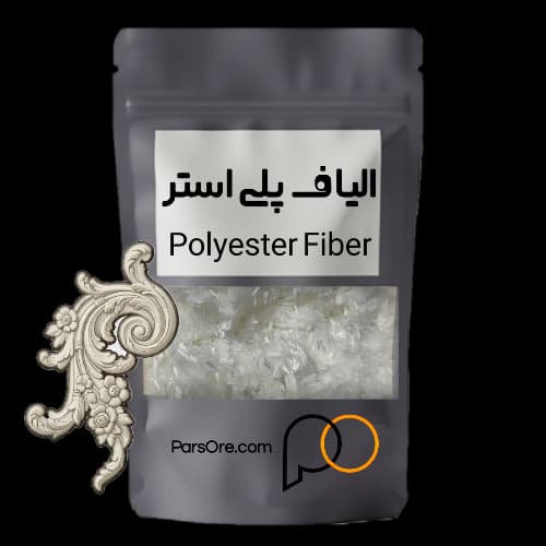 الیاف پلی استر مقاوم کننده گچ و بتن، الیاف سفید بتن — تصویر ۴