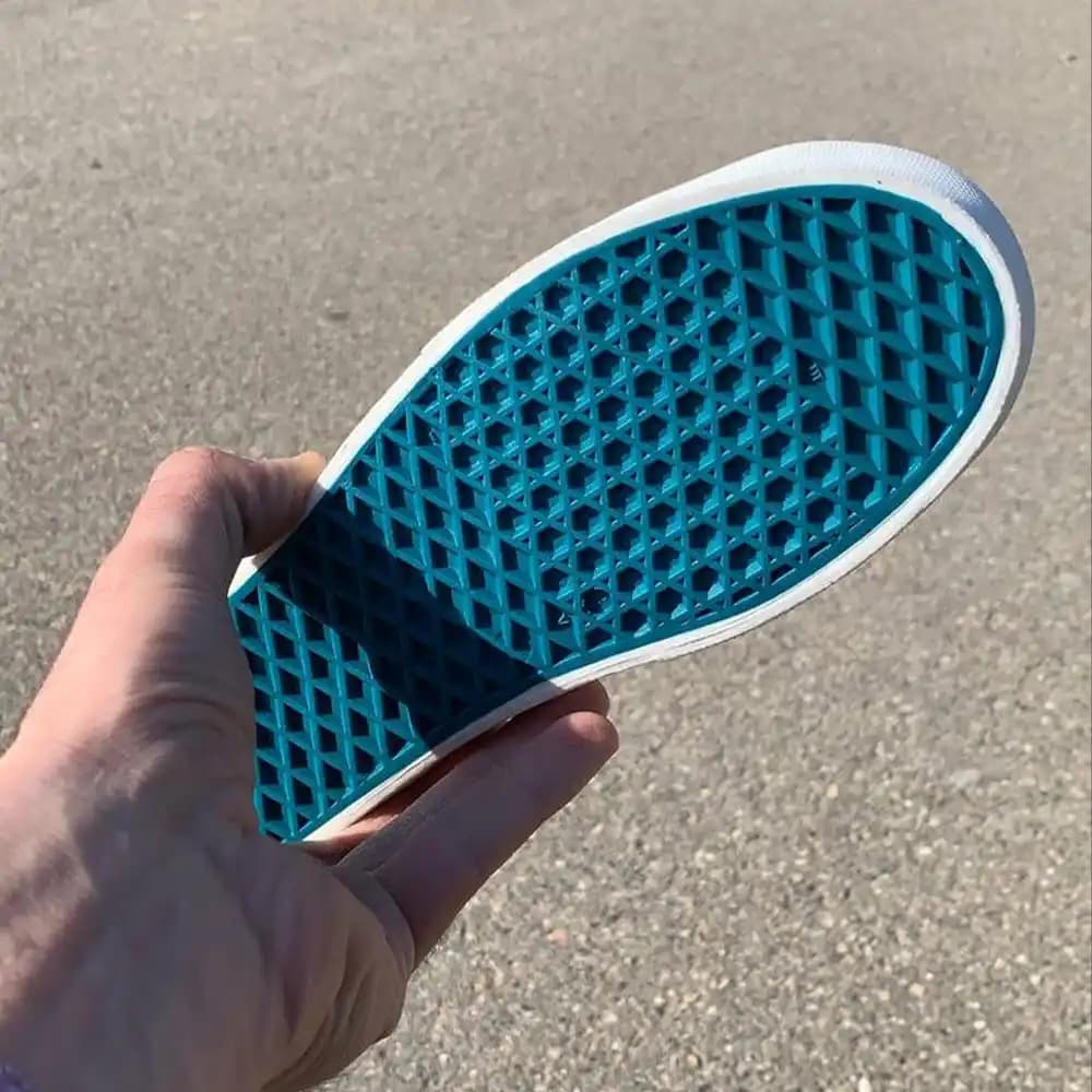 کتونی ونس اولد اسکول ساق کوتاه شطرنجی — تصویر ۴