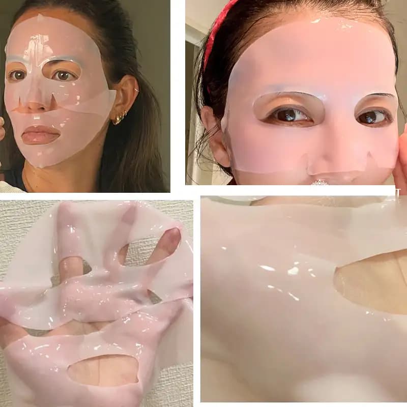 ماسک صورت هیدروژلی کلاژن و PDRN مدی کیوب کره — تصویر ۱۱