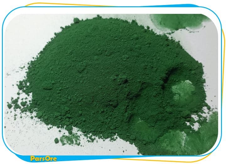 پودر رنگ معدنی سبز، پیگمنت سبز (Green) — تصویر ۳