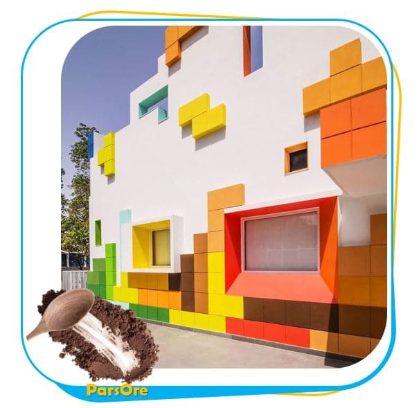 رنگ قهوه ای اکسید آهن (Brown) — تصویر ۶