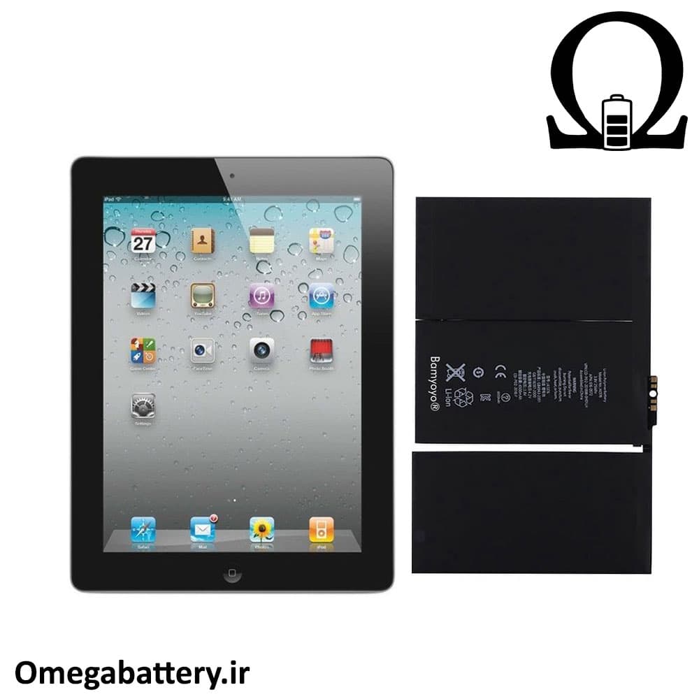 باتری اصلی آیپد اپل Apple iPad 2 Wi-Fi + 3G