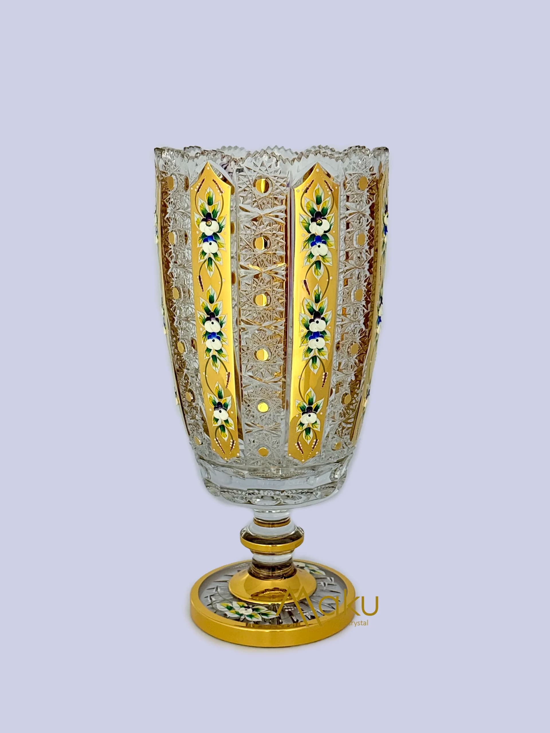 گلدان پیتل پایه دار 405 براق آلیش
