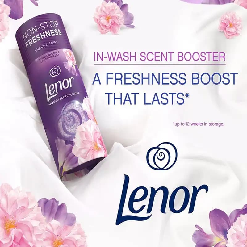 خوشبو کننده لباس لنور Lenor رایحه Exotic Bloom — تصویر ۴