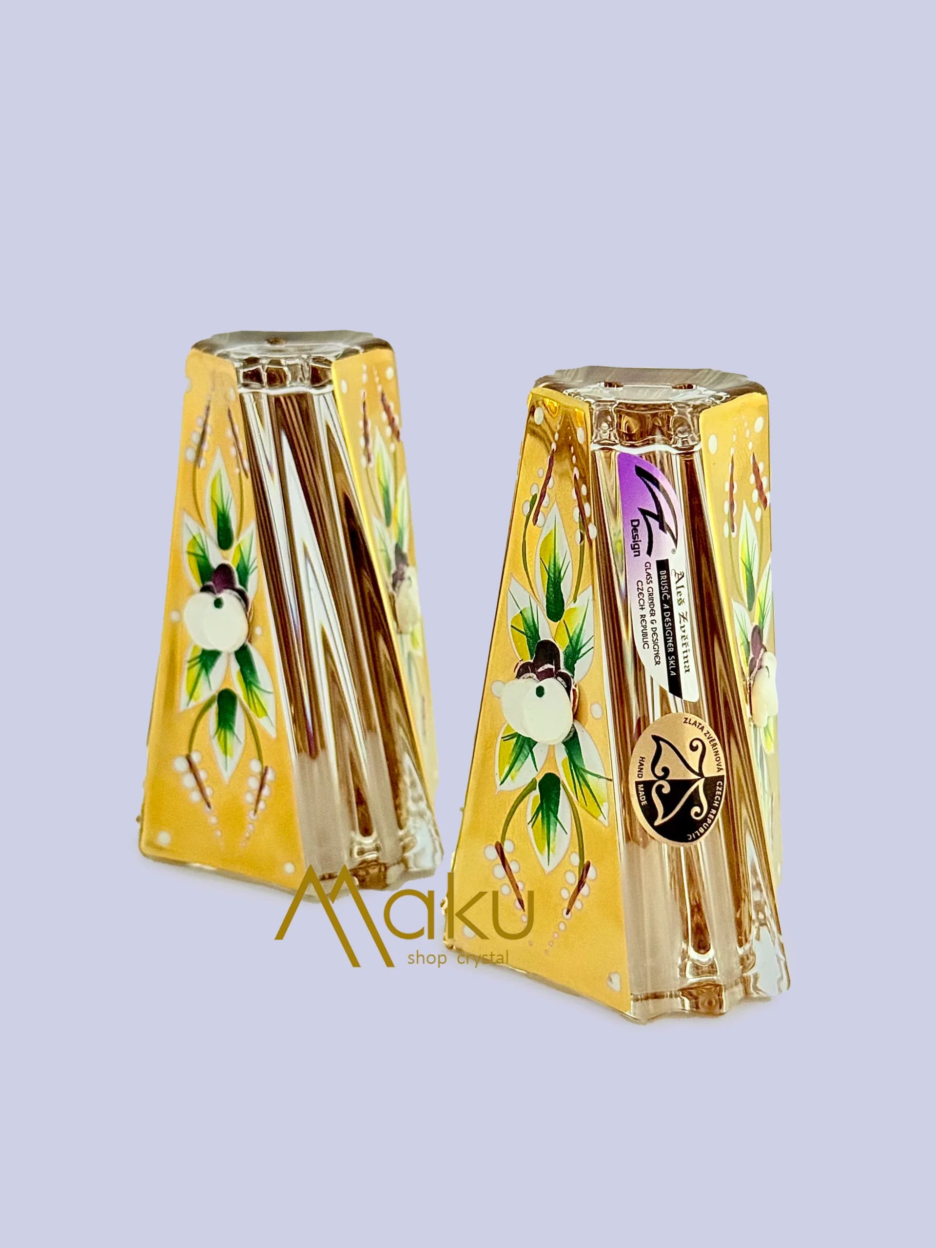 نمکپاش طلاکوب براق آلیش (جفت)