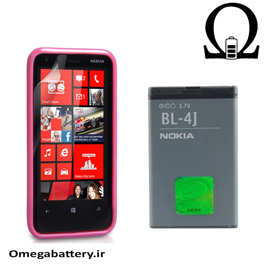 باتری اصلی نوکیا Nokia Lumia 620 – BL-4J