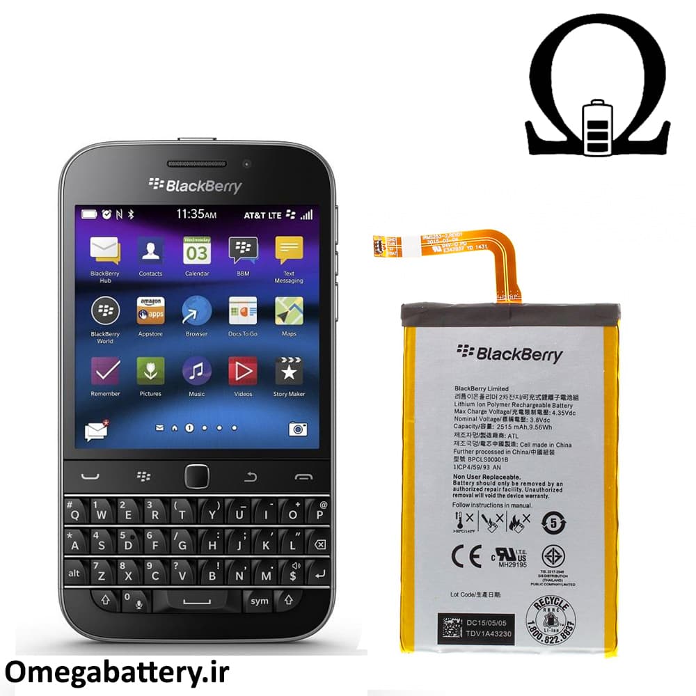 باتری اصلی گوشی BlackBerry Classic – Q20