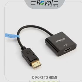 تبدیل Display port به HDMI رویال Royal — تصویر ۲