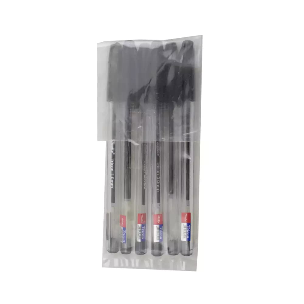خودکار مشکی بدنه کریستال TRICON