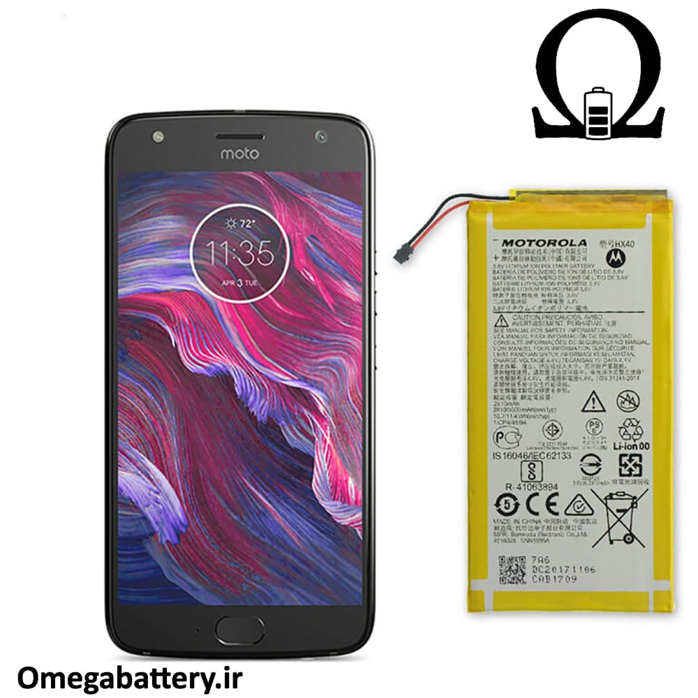 باتری اصلی گوشی موتورولا Motorola Moto X4 – HX40 — تصویر ۳