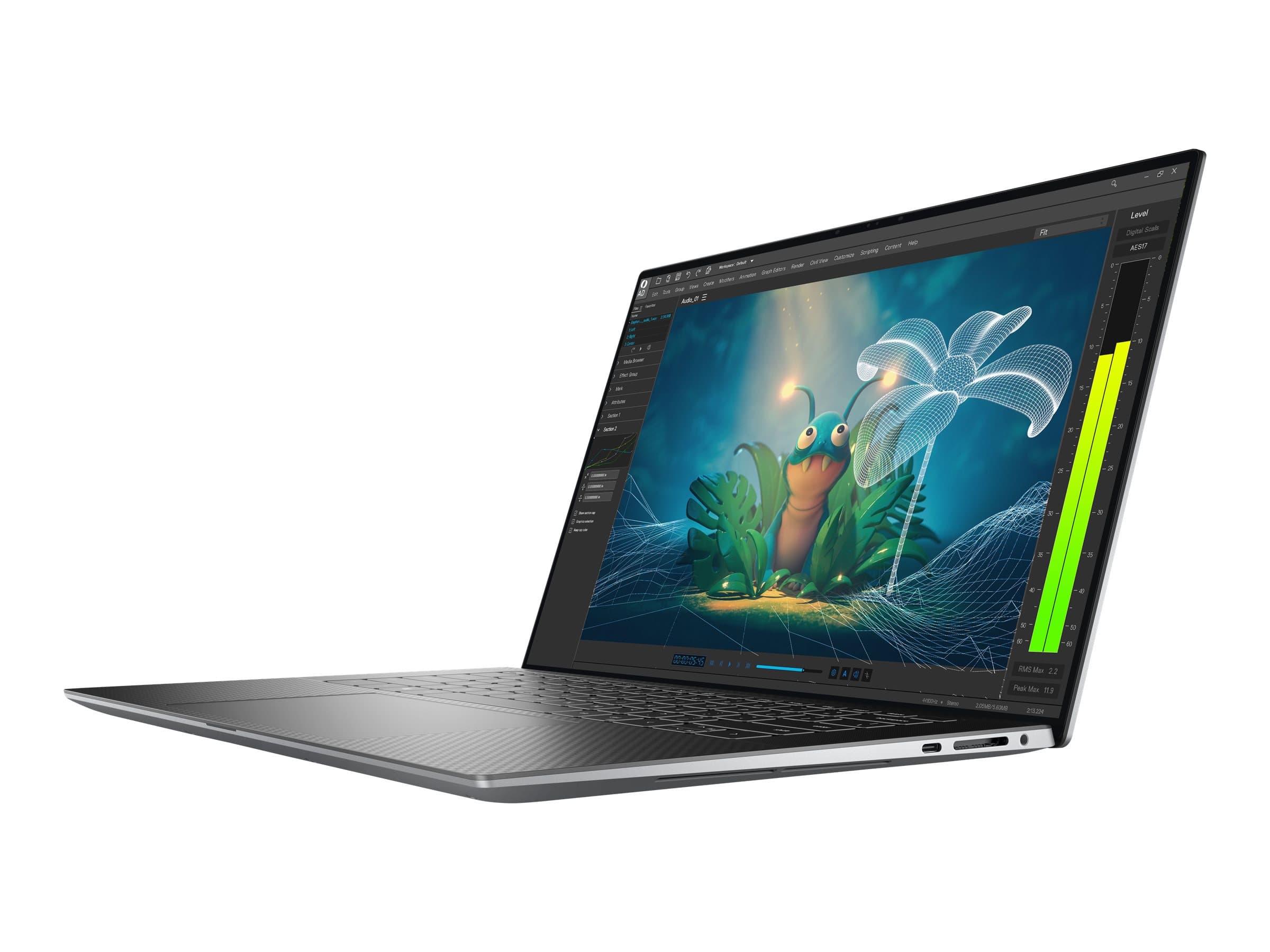 لپ تاپ Dell precision 5570 i9-12800H 16GB 512.0GB استوک — تصویر ۳