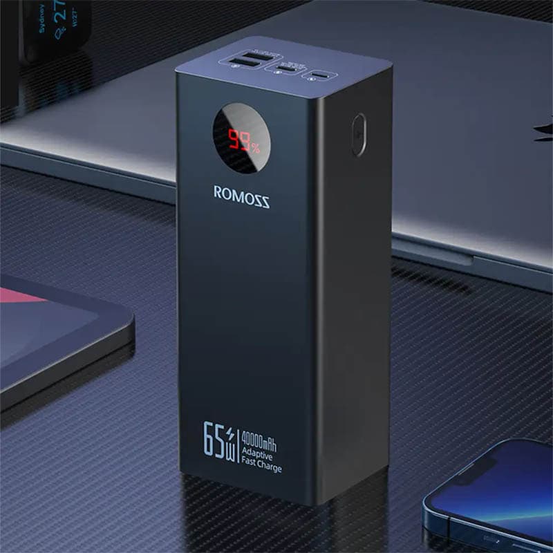 پاوربانک روموس ROMOSS PEA40-382 ظرفیت 40000 میلی آمپر (گارانتی داده پرداز متین) — تصویر ۸