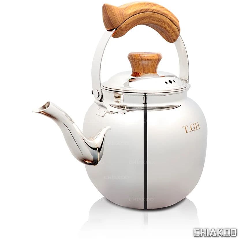 کتری کف چدن قیطاسی (TGH-تی جی اچ) مدل بیستون براق 3.5 لیتری کد 40009 — تصویر ۲