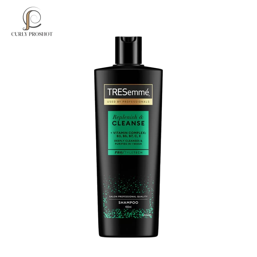 شامپو پاک کننده عمیق کف سر چرب و ساقه خشک ترزمه TRESemme Replenish & Cleanse Shampoo 400ml