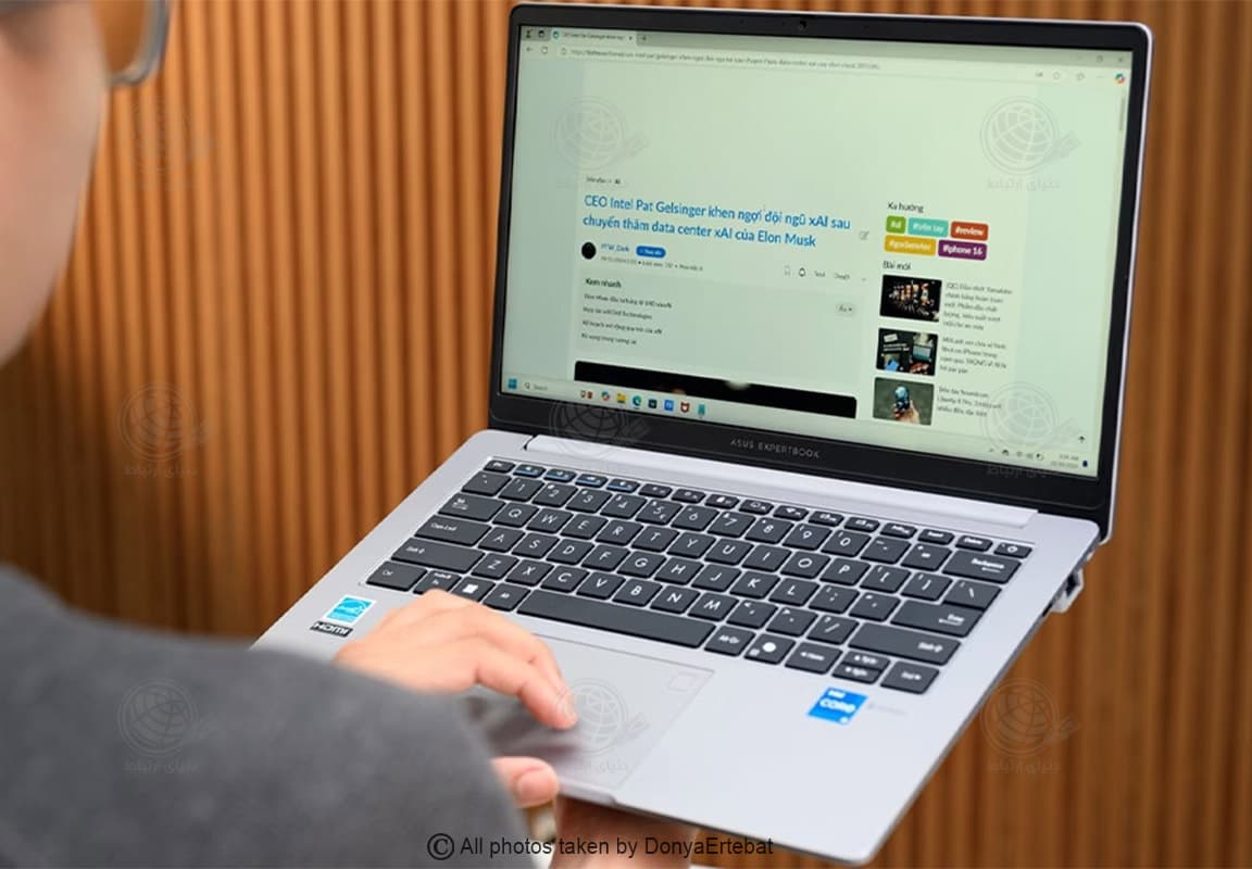 لپ تاپ ASUS مدل ExpertBook P1503CVA — تصویر ۵