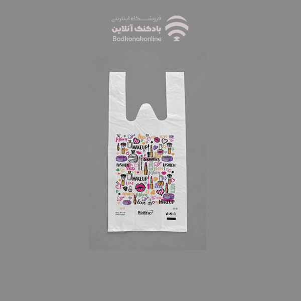 نایلون دسته رکابی طرح دار 40*30 بسته 100 عددی — تصویر ۶