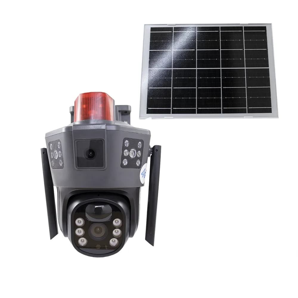 دوربین سیمکارتی اسپیددام سولار 2 لنز مدل TD35 V380 Pro — تصویر ۲