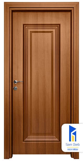 درب اتاق چوبی PVC-B327 — تصویر ۲