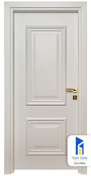 درب اتاق خواب کلاسیک PVC-B326 — تصویر ۲