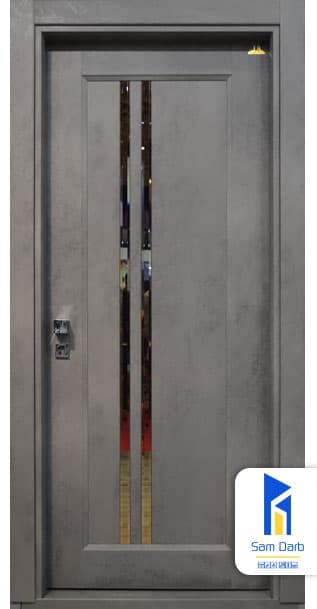 درب مدرن اتاقی PVC-SR76