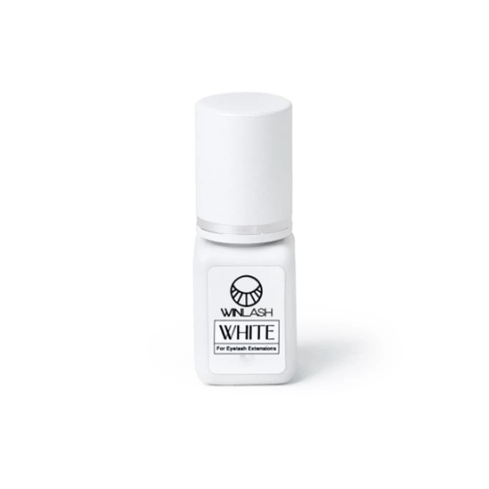وین لش چسب کاشت مژه نیم ثانیه سفید WHITE 3ml — تصویر ۲