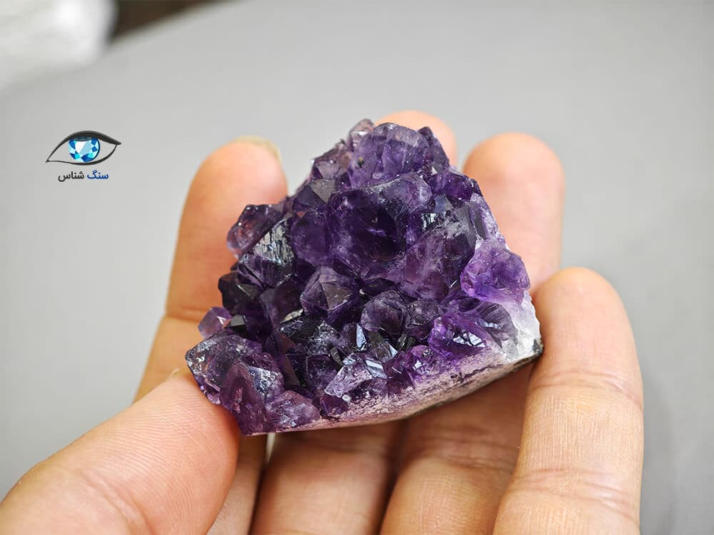 راف آمیتیست طبیعی 67 گرم — تصویر ۴
