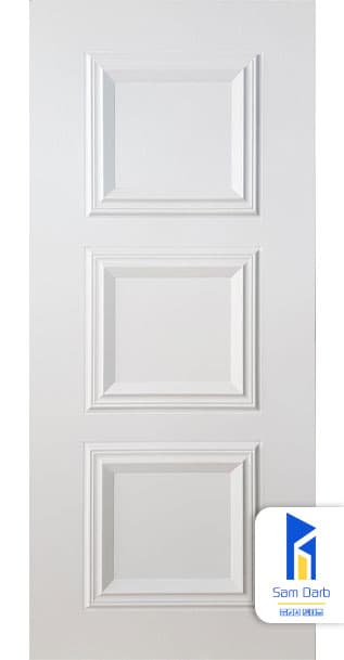 درب داخلی ساختمان سه قاب PVC-B325