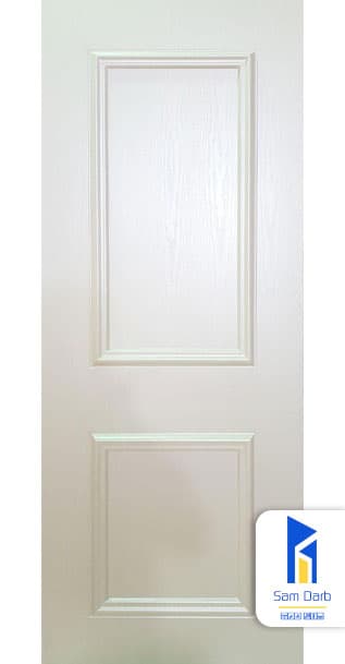 درب برجسته دو قاب PVC-B315
