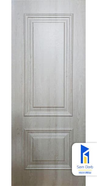 درب اتاقی دو قاب PVC-B310