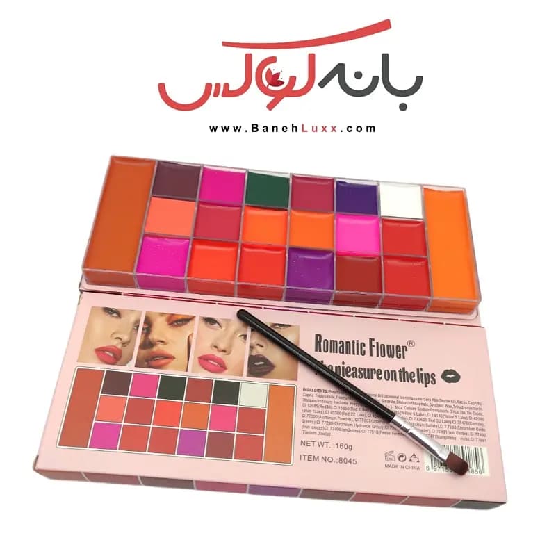 پالت رژلب رومانتیک فلاور گریمی اصل — تصویر ۴