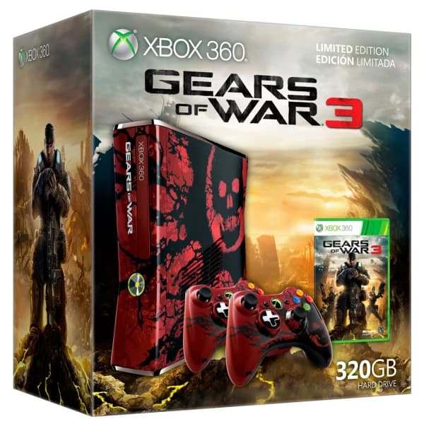 کنسول ایکس باکس Xbox 360 کلکسیونی gears of war (خراب فقط به عنوان ماکت) — تصویر ۶