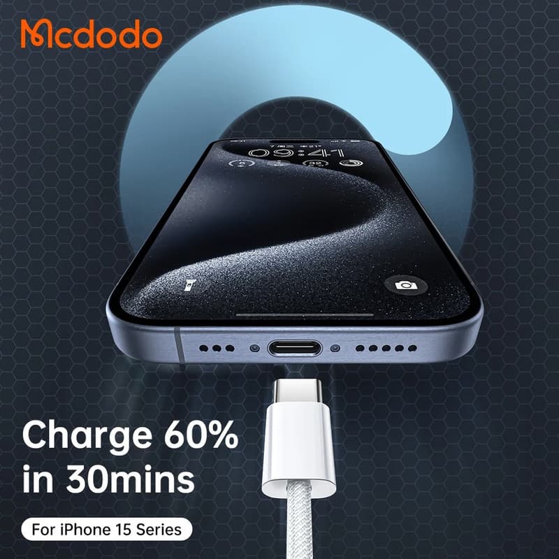 کابل USB-C مک دودو مدل CA-5690 طول 1 متر — تصویر ۶