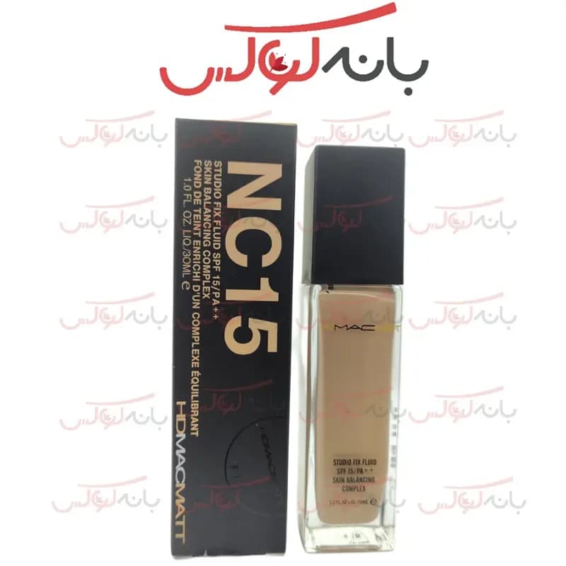کرم پودر مک اچ دی مات مدل studio fix fluid spf15 — تصویر ۵