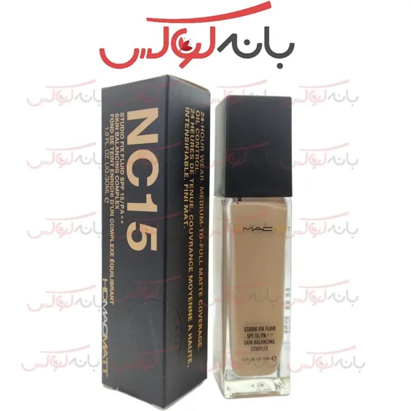 کرم پودر مک اچ دی مات مدل studio fix fluid spf15 — تصویر ۴