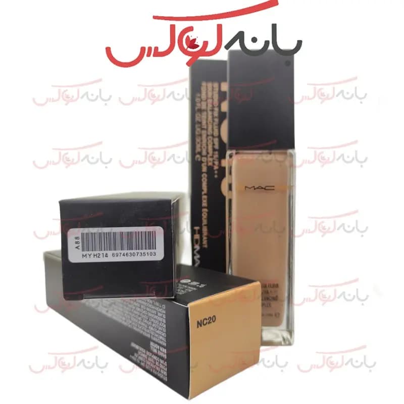 کرم پودر مک اچ دی مات مدل studio fix fluid spf15 — تصویر ۲