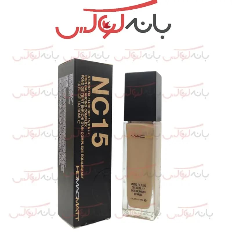 کرم پودر مک اچ دی مات مدل studio fix fluid spf15