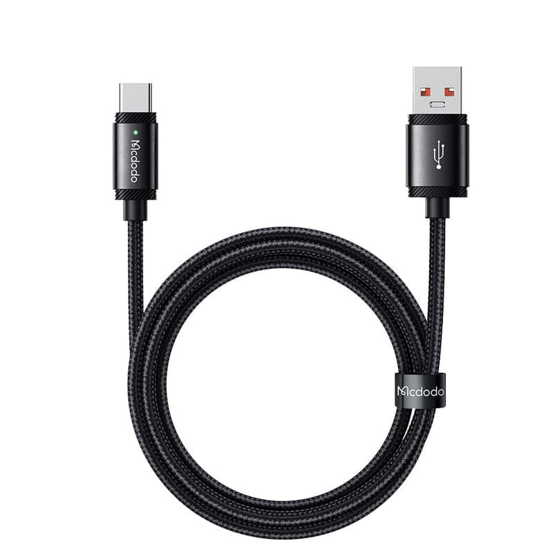 کابل تبدیل USB به USB-C مک دودو مدل 120W Super Charge طول 1.5متر — تصویر ۲