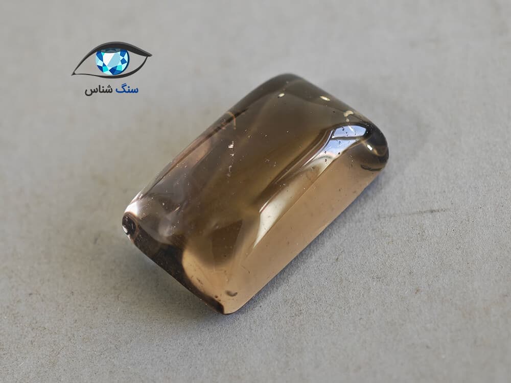 کوارتز دودی طبیعی 11.9 قیراط — تصویر ۴