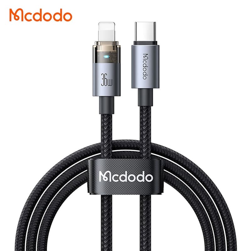 کابل تبدیل USB-C به لایتنینگ مک دودو مدل CA-694 طول 1.2 متر — تصویر ۴