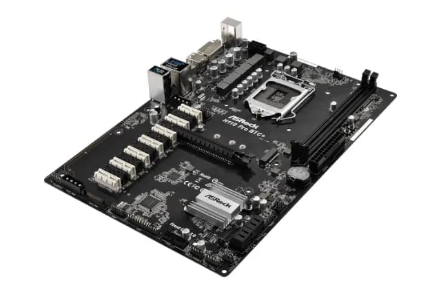 مادربرد ماینینگ ازراک مدل ASRock H110 Pro BTC+ (پشتیبانی از ۱۳ کارت گرافیک) — تصویر ۶
