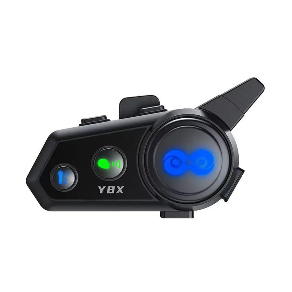 بلوتوث اینترکام کلاه کاسکت Y8x دو نفره — تصویر ۶