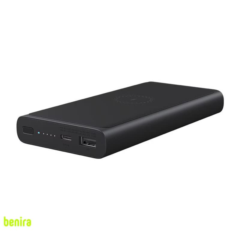 پاوربانک بی‌سیم 18 وات شیائومی مدل MI WPB15ZM ظرفیت 10000 میلی آمپر ساعت — تصویر ۱۱