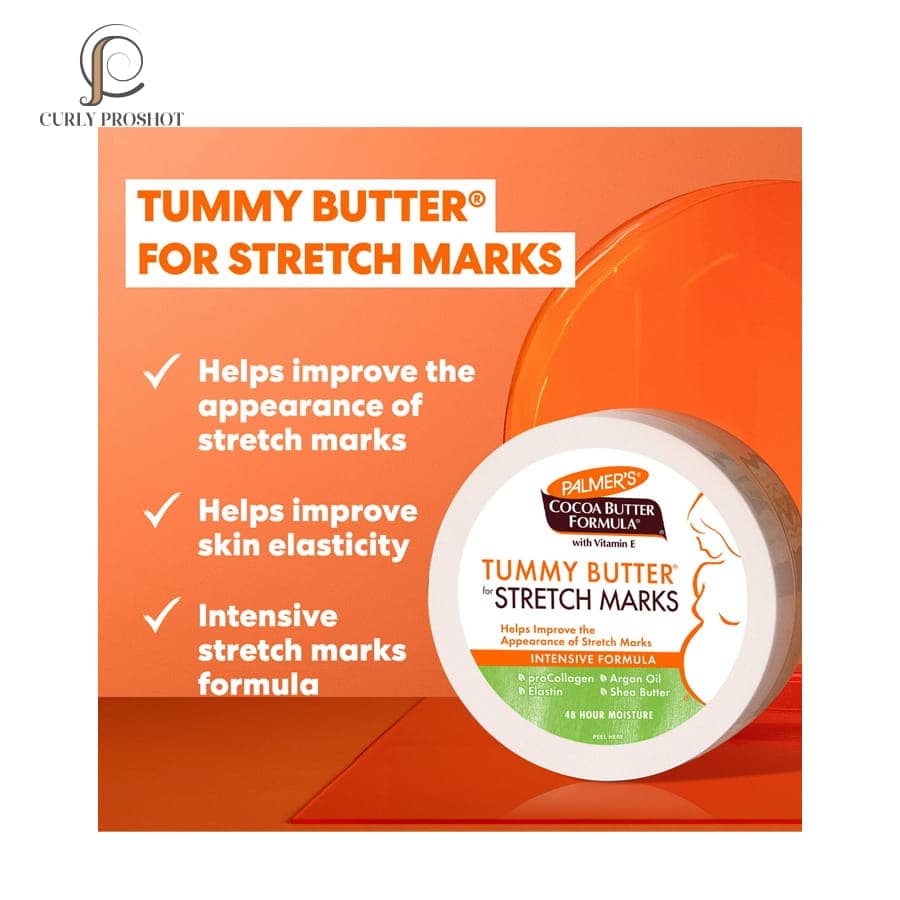 کره رفع ترک پوستی پالمرز Palmers Cocoa Butter Tummy Butter for Stretch Marks 125g — تصویر ۱۰