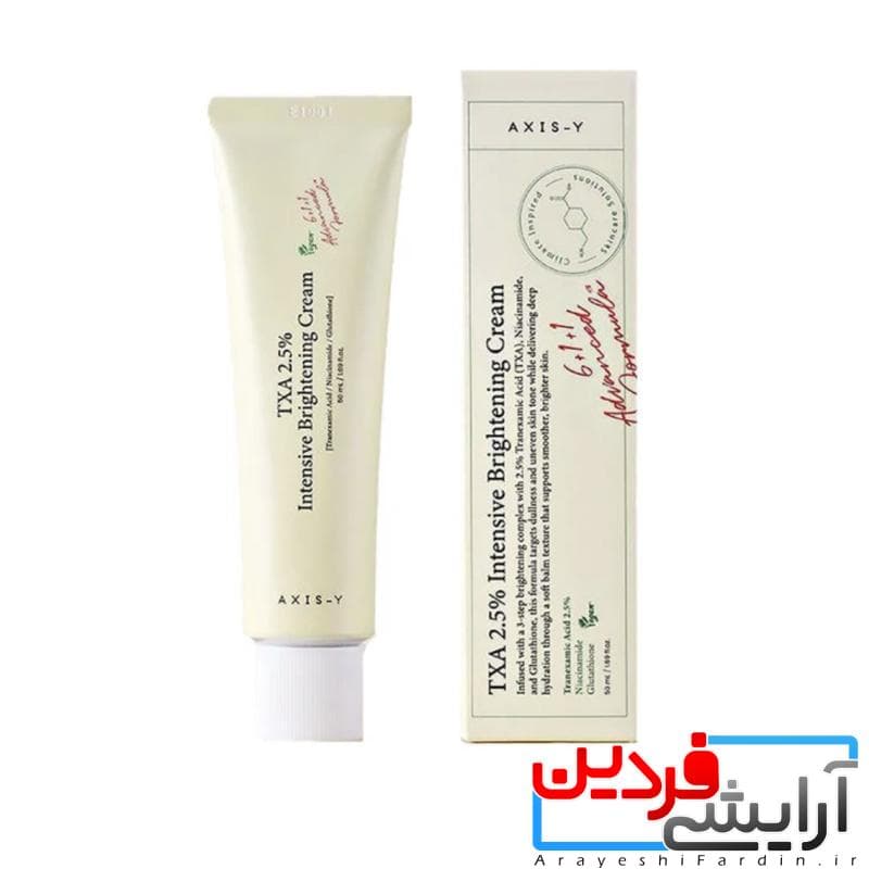 کرم ضدلک اکسیس وای AXIS-Y TXA 2.5% Intensive Brightening — تصویر ۵