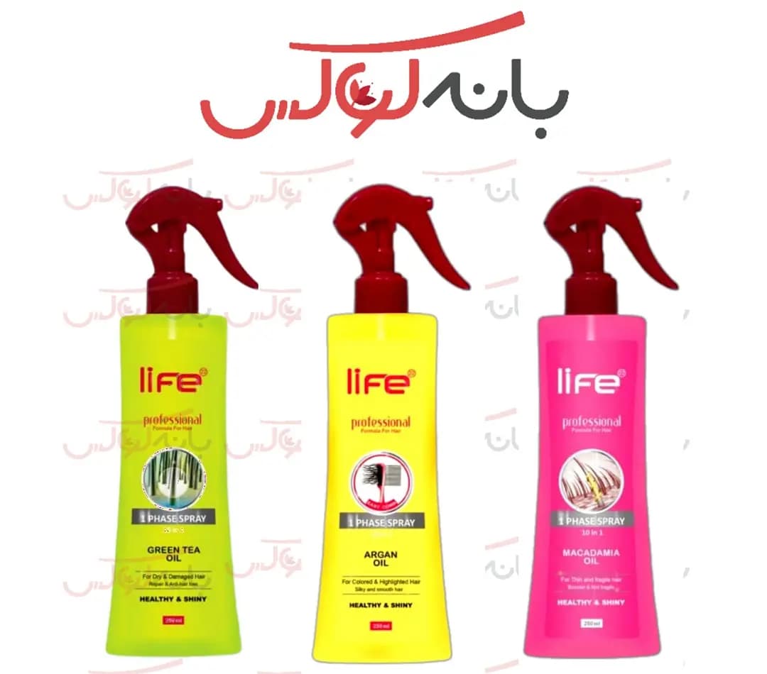 اسپری مو 10 کاره لایف ایتالیا (سه مدل)