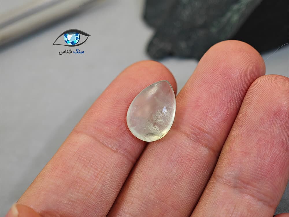 سنگ پرهنیت اشکی 1.6 گرم — تصویر ۲