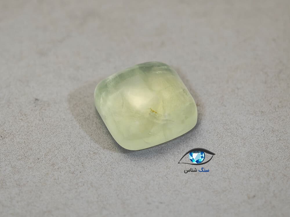 سنگ پرهنیت سبز طبیعی 1.5 گرم — تصویر ۳