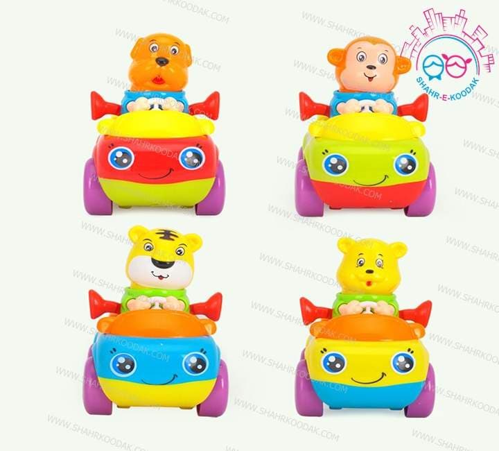 356B حيوانات ماشين سوار قدرتي هولي تويز – Happy Car & Lovely Animal Series ****سفارش 4 مدل — تصویر ۸