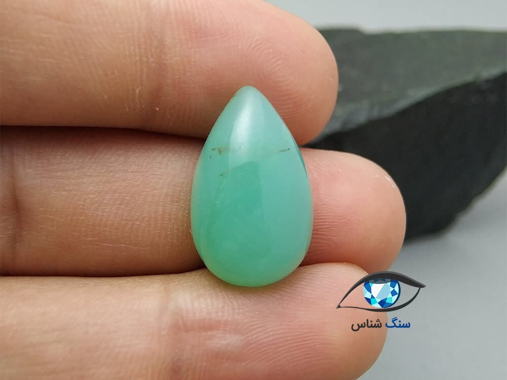 کریزوپراز طبیعی اشکی زیبا 3.3 گرم — تصویر ۷